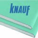 Гипсокартонный лист Knauf (КНАУФ) ГКЛВ 2500x1200x9,5 мм (3 м2) влагостойкий