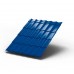 Металлочерепица МП ЛАМОНТЕРРА Colorcoat Prisma 0,5 мм, RAL 5005 синий насыщенный