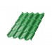 Металлочерепица МП МОНТЕРРОСА NormanMP 0,5 мм, RAL 6002 зеленый лист