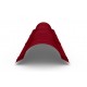 Планка конька круглого Colorcoat Prisma R 110 х 2000, 0,5 мм, RAL 3011 коричнево-красный