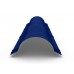Планка конька круглого PURMAN R 110 х 2000, 0,5 мм, RAL 5005 синий насыщенный