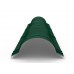 Планка конька круглого Colorcoat Prisma R 110 х 2000, 0,5 мм, RAL 6005 зеленый мох