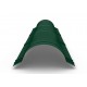 Планка конька круглого Colorcoat Prisma R 110 х 2000, 0,5 мм, RAL 6005 зеленый мох