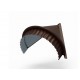 Заглушка конька круглого конусная Colorcoat Prisma, 0,5 мм, RAL 8017 коричневый шоколад