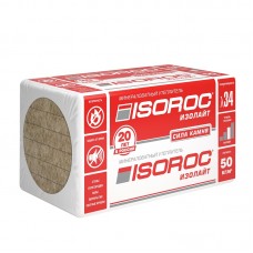 Минеральная вата ISOROC Изолайт 1000x600x100, 4 шт (2,4 м2) 