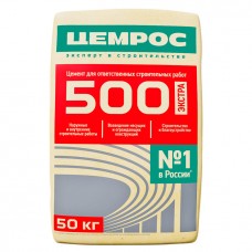 Цемент ЦЕМРОС М500 Д20 ЦЕМ II А-Ш 42,5 Н (50 кг) 