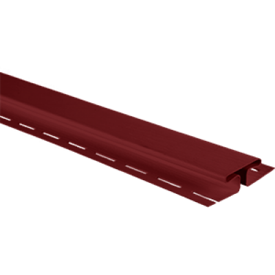 Планка соединительная АЛЬТА ПРОФИЛЬ Канада плюс цвет Красный Т-18, 3000 мм