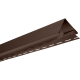 Планка наружный угол АЛЬТА ПРОФИЛЬ Альта-Сайдинг цвет Коричневый Т-12, 3000 мм