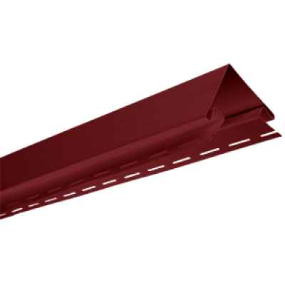 Планка наружный угол АЛЬТА ПРОФИЛЬ Канада плюс цвет Красный Т-12, 3000 мм