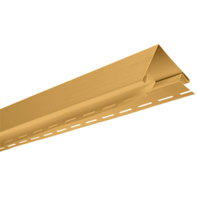 Планка наружный угол АЛЬТА ПРОФИЛЬ Канада плюс цвет Золотистый Т-12, 3000 мм