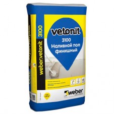 Пол наливной Weber-Vetonit 3100 финишный 20 кг