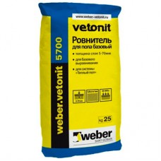 Пол наливной Weber-Vetonit 5700 25 кг