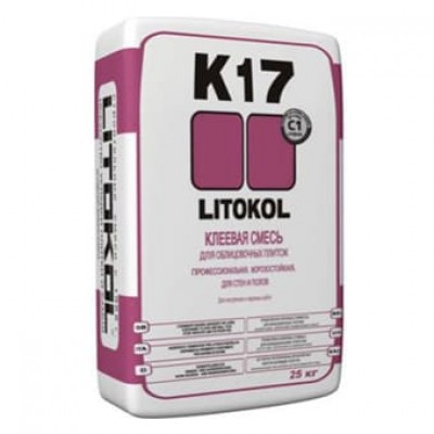 Litokol K17 Клей для плитки и камня 25 кг