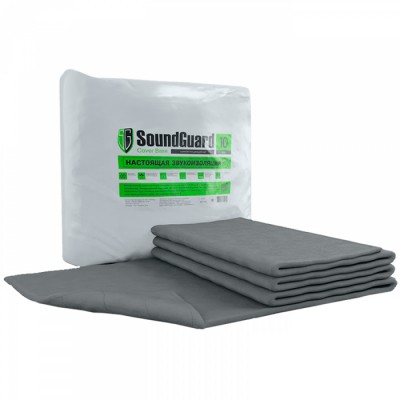 Звукоизоляционный мат SOUNDGUARD Cover Base, 5000x1500x10 мм (7.5 м²)